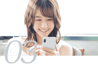 LINE相談窓口を完備